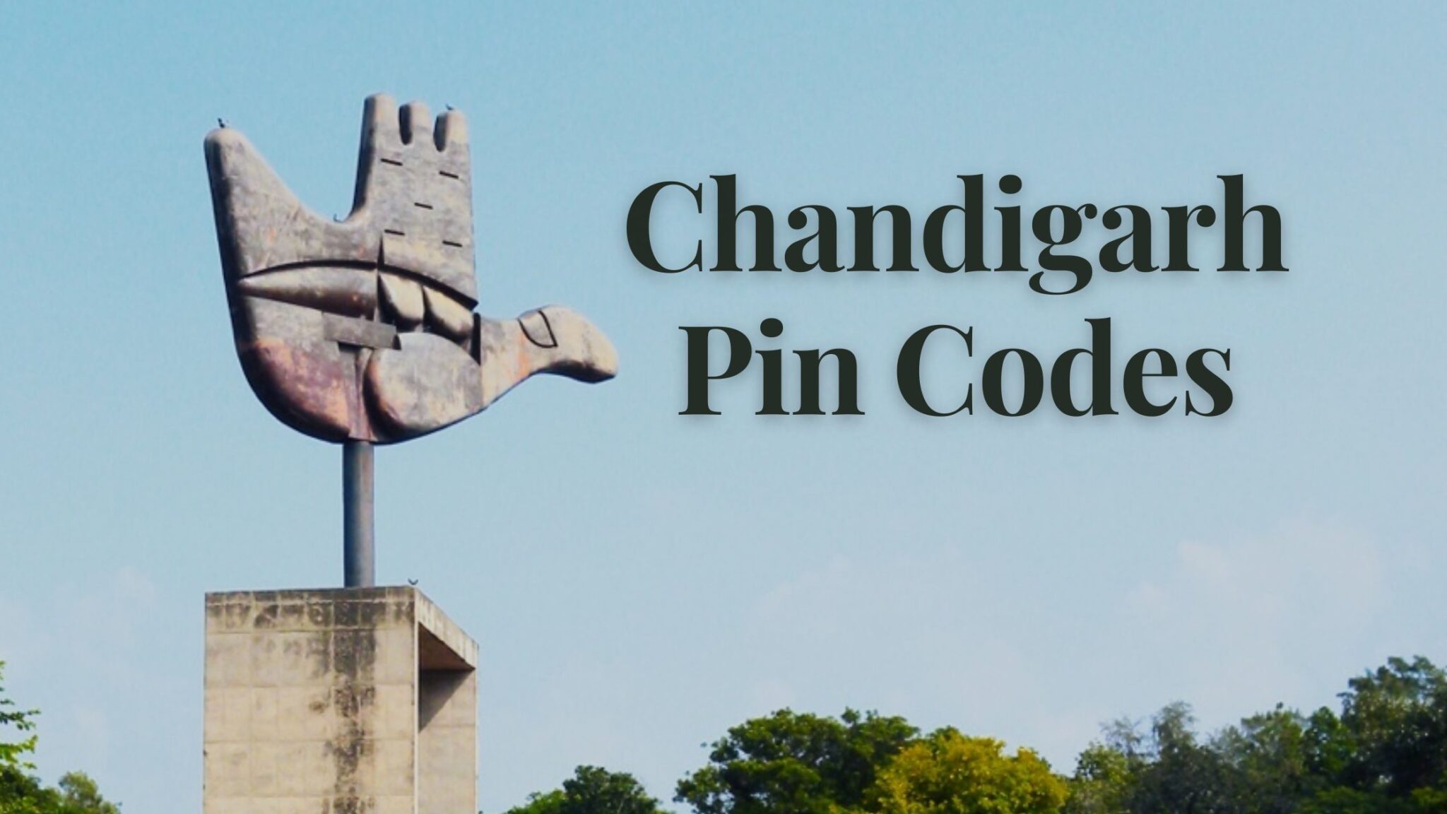 Check the list of Chandigarh Pin Codes THEPOSTSHARE